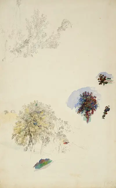 Studies of Trees and Foliage Pierre-Auguste Renoir